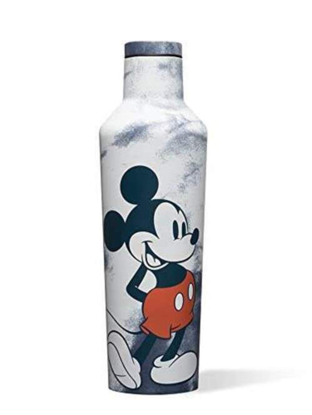 NEW Corkcicle Disney Mickey Mouse Water Bottle with Screw Cap Wide Mouth Tie Dye